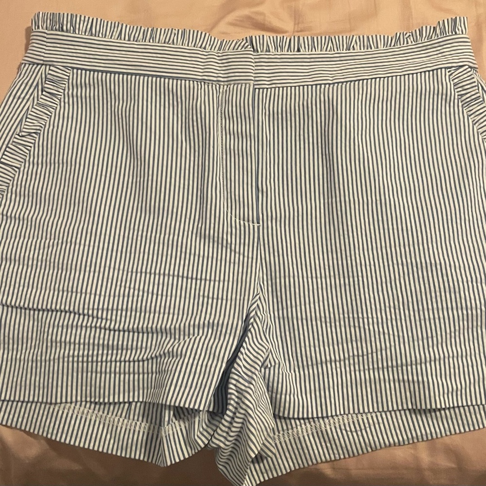 JCrew Seersucker Shorts